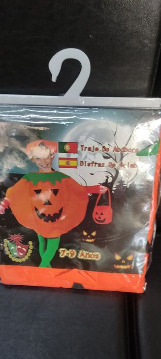 Halloween _fato abóbora