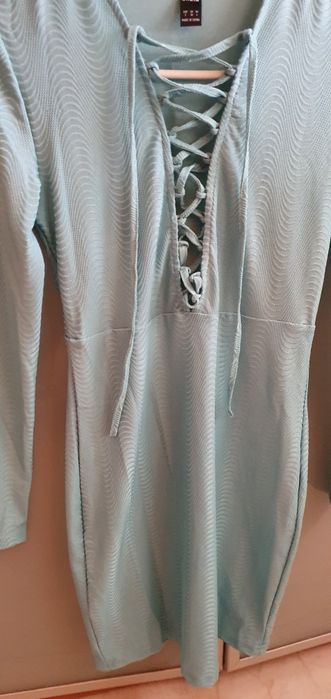 Vestido Azul Menta