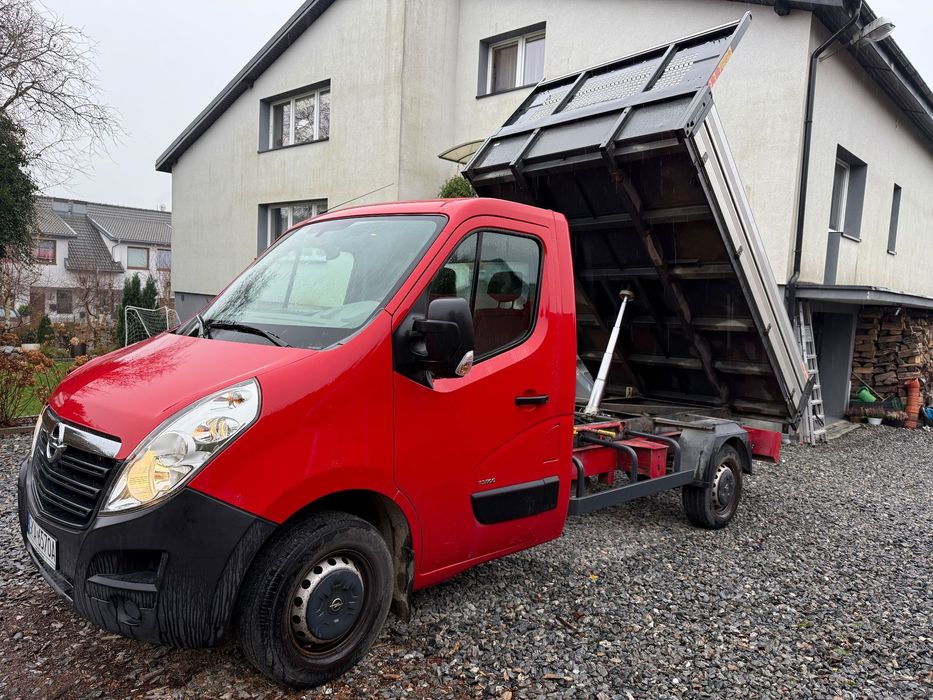 Opel Movano  Opel Movano wywrotka na poduszkach Faktura VAT