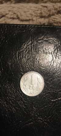 Moneta kolekcjonerska 1 zloty rok 1985 stan bardzo dobry