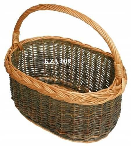 Kosz wiklinowy na zakupy Kosz Madryt PINTI Ręcznie Robiony