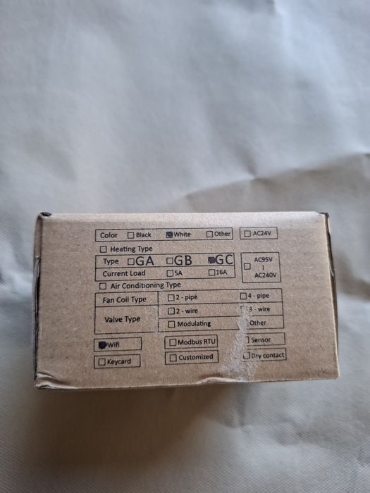 Termostat pokojowy  MOES SMART