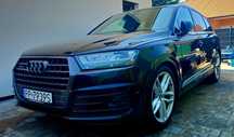 Audi Q7 Faktura VAT23% S line Panorama czarna podsufitka Alcantara Wentylowana