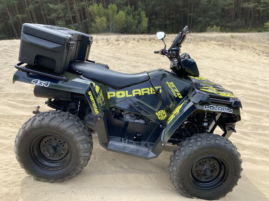 Quad Polaris Sportsman 570 Zarejestrowany Bardzo ladny stan.