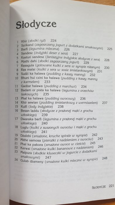 Kuchnia Kryszny Indyjskie potrawy wegetariańskie książka z przepisamii
