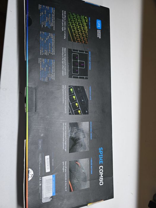 Teclado + Rato 1Life spike combo PT