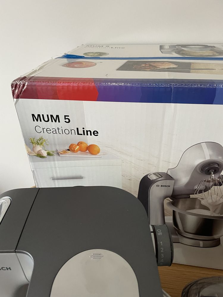 MUM 5 creation line bosch robot kuchenny