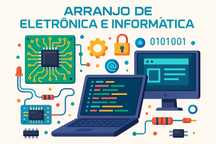 Arranjo de eletrónica e informática