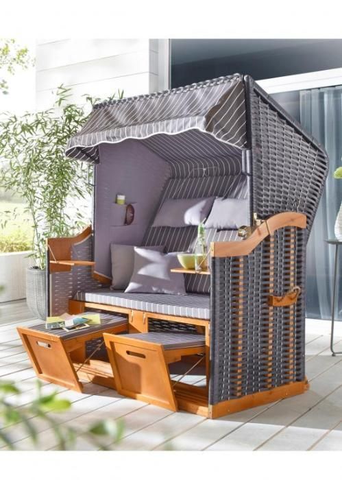 Kosz plazowy-Czarny! Kosz na ogród, na plażę, Leżak plażowy! Zach-pom