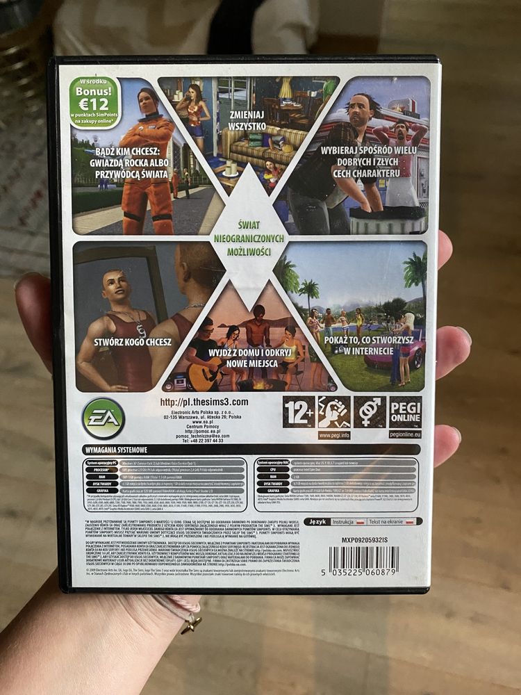 SIMS 3 gra na komputer/laptopa