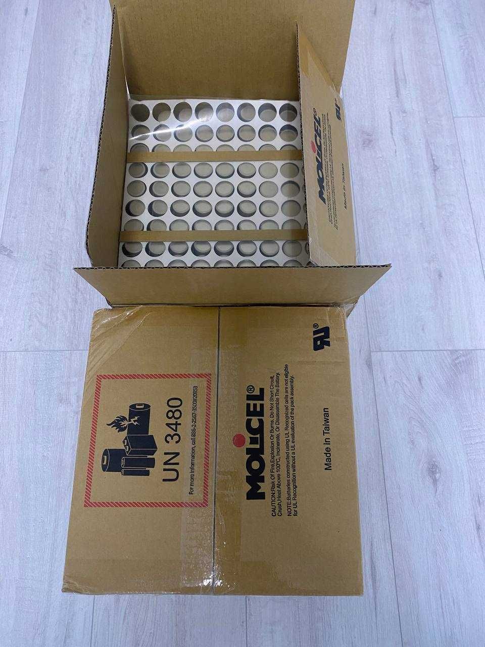Акумулятори Molicel INR-21700-P42А 4200mAh 45A в наявності