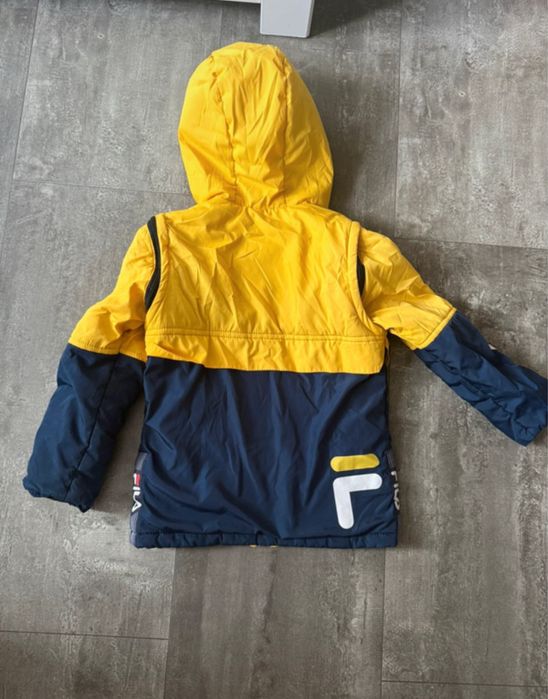 Przejściowa kurtka chłopięca Fila 116/122 jesień wiosna