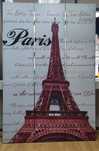 Vendo biombo c imagem de Paris