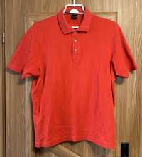 MARVELIS czerwona koszulka polo męska r. XL bawełniana