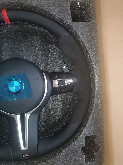 М руль для bmw f серії f10 f30 та ін.(алькантара)