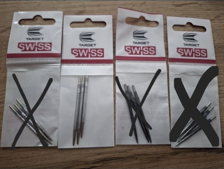 Groty SwissPoint 40mm srebrne