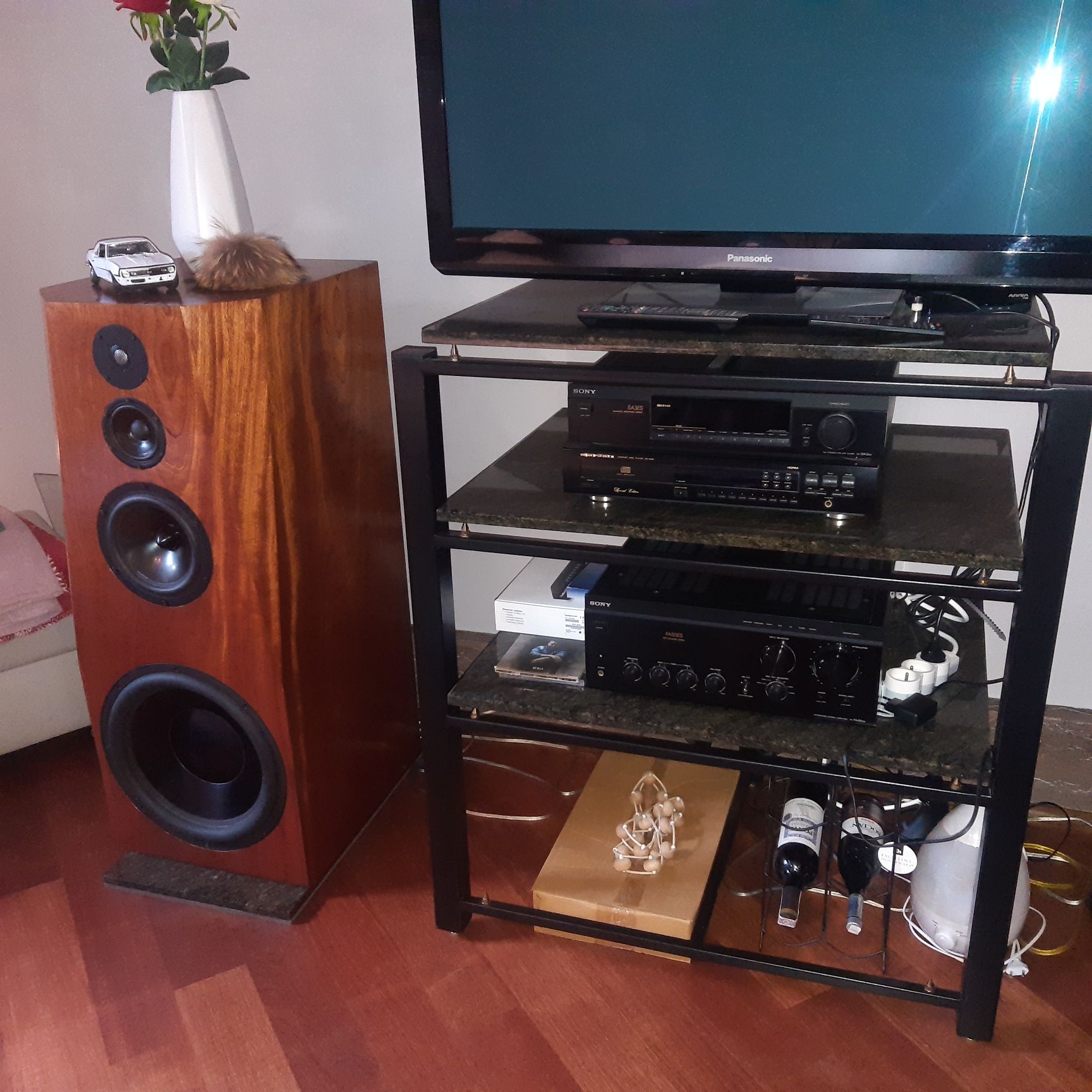 Zestaw Audio HiFi Sony FA50ES komplet Diy Audiofil mocne brzmienie