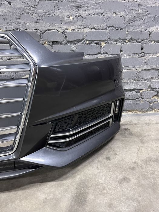 Бампер перед audi A4 B9 S-line еслайн до рест 2016-2018 америка цілий!
