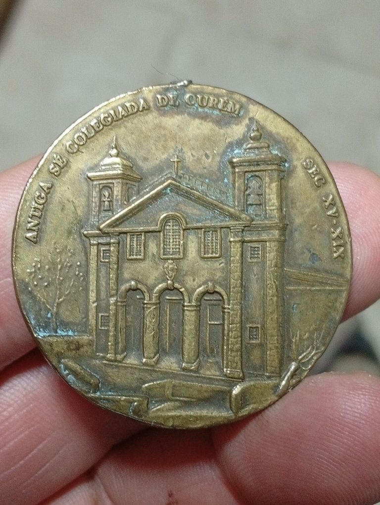 Medalha Antiga Se Colegiada de Ourem sec XV séc XIX