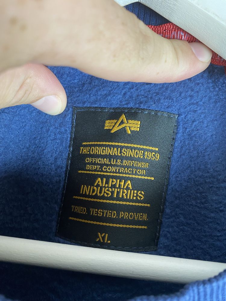 Свитшот Alpha Industries оригинал XL