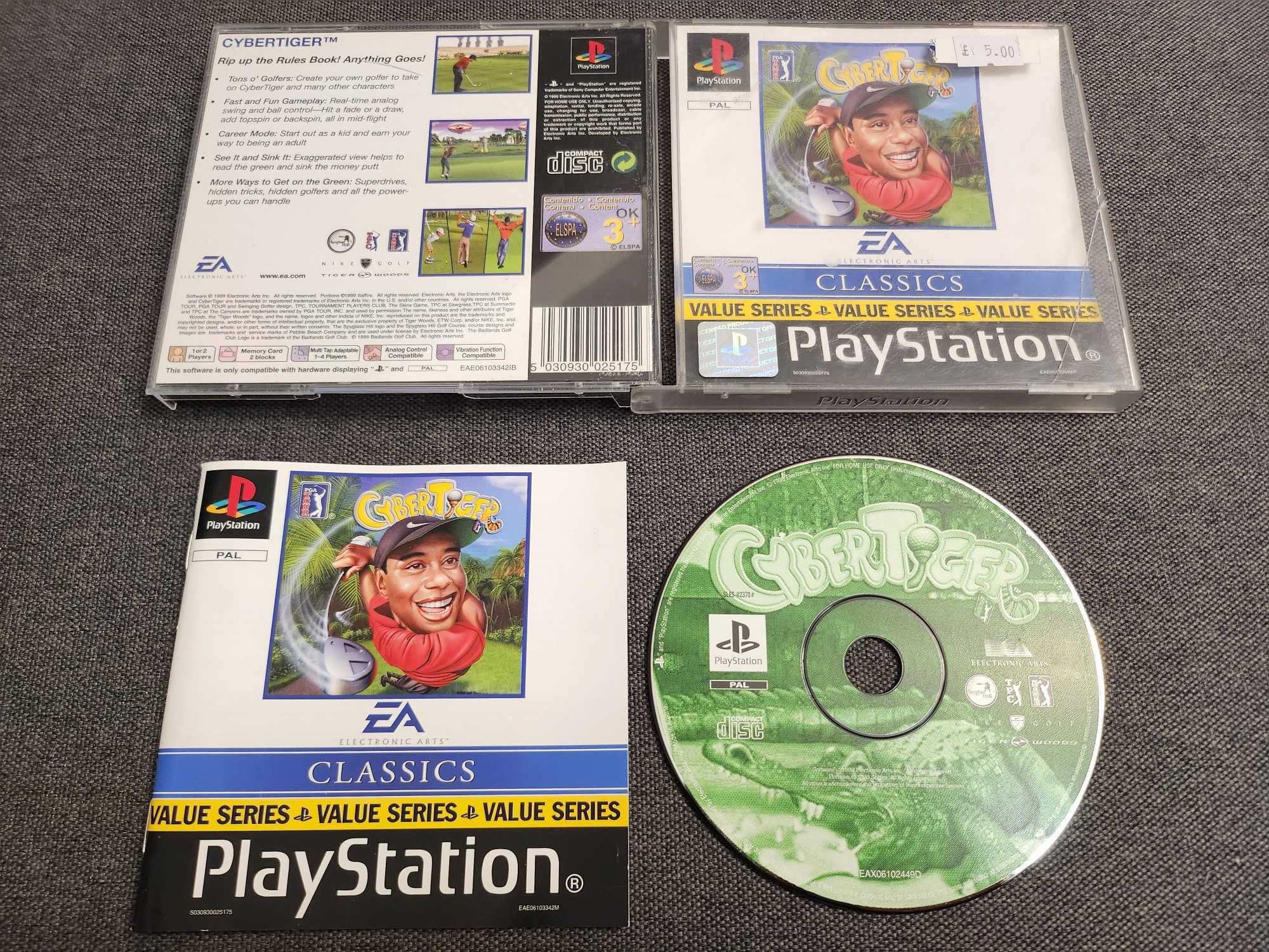 Cybertiger  EA Classics Angielska Kompletna