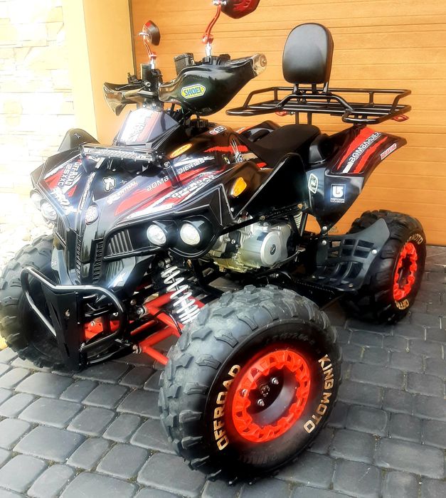 Quad 125 bombardier xtr,duża rama ,koła 8
