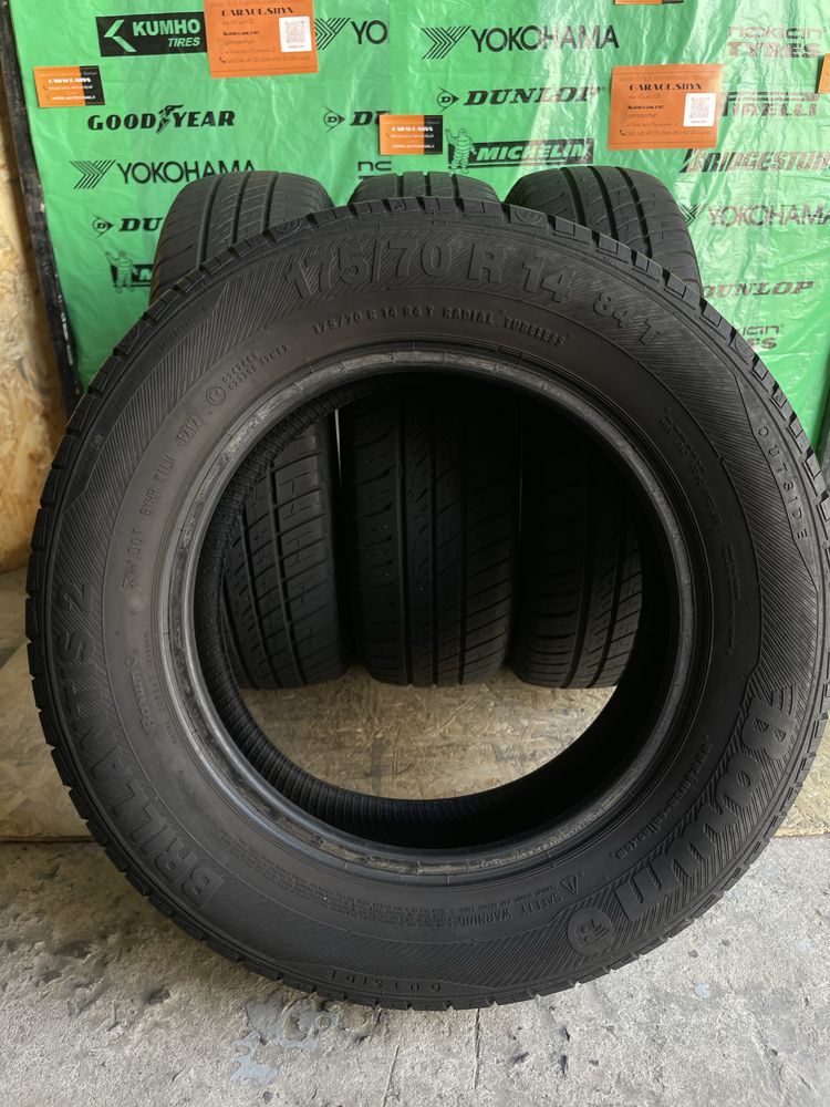 175/70 R14 -84T- Barum Brillantis 2 (Літні шини б/в з Європи склад)