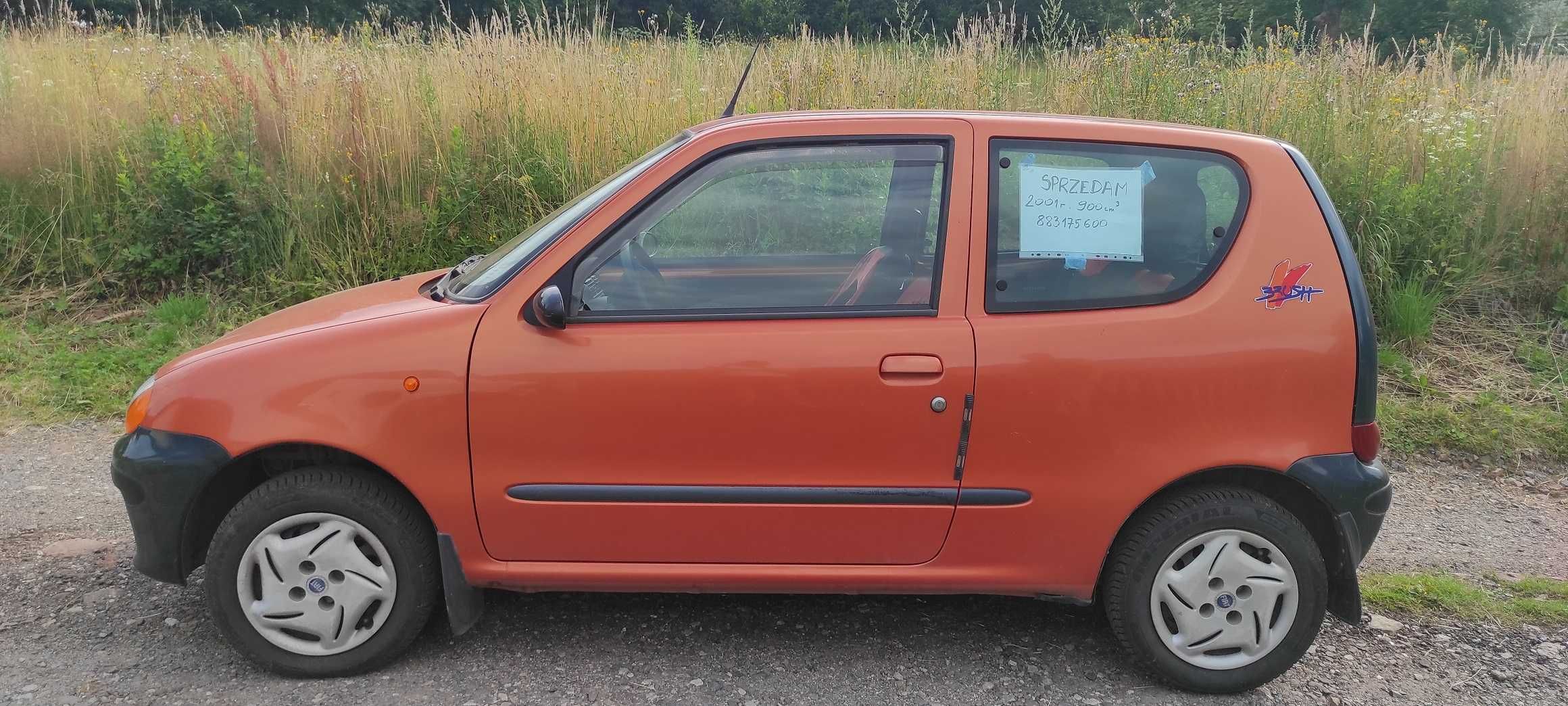 Fiat Seicento  niski przebieg 34 tyś. z  hakiem