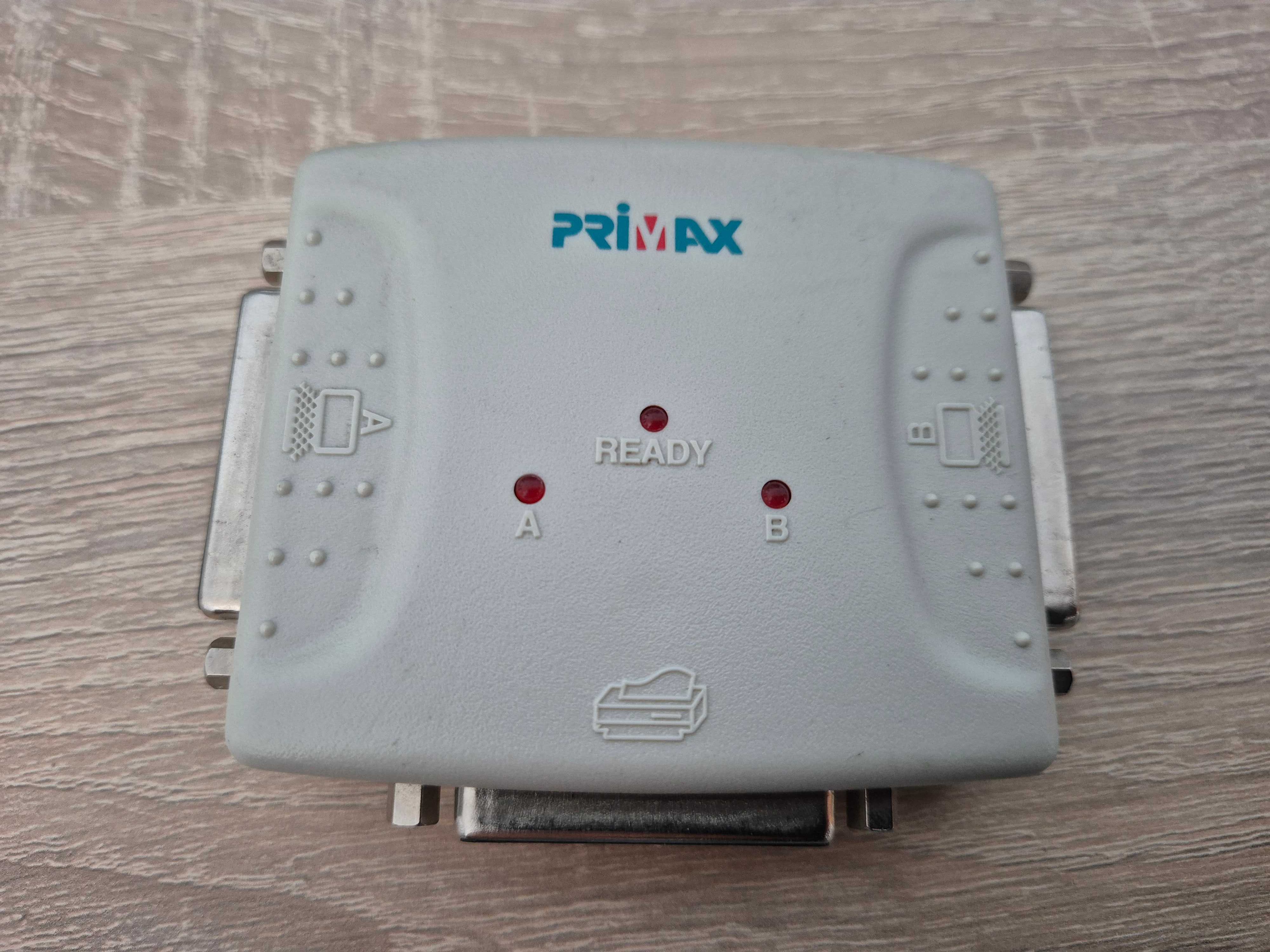 Primax data switch, rozdzielacz, przełącznik drukarki EDS21P