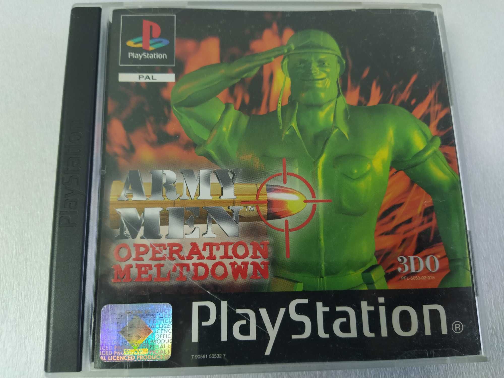 PSX PS1 one Army Men - Operation Meltdown Angielska premierowa