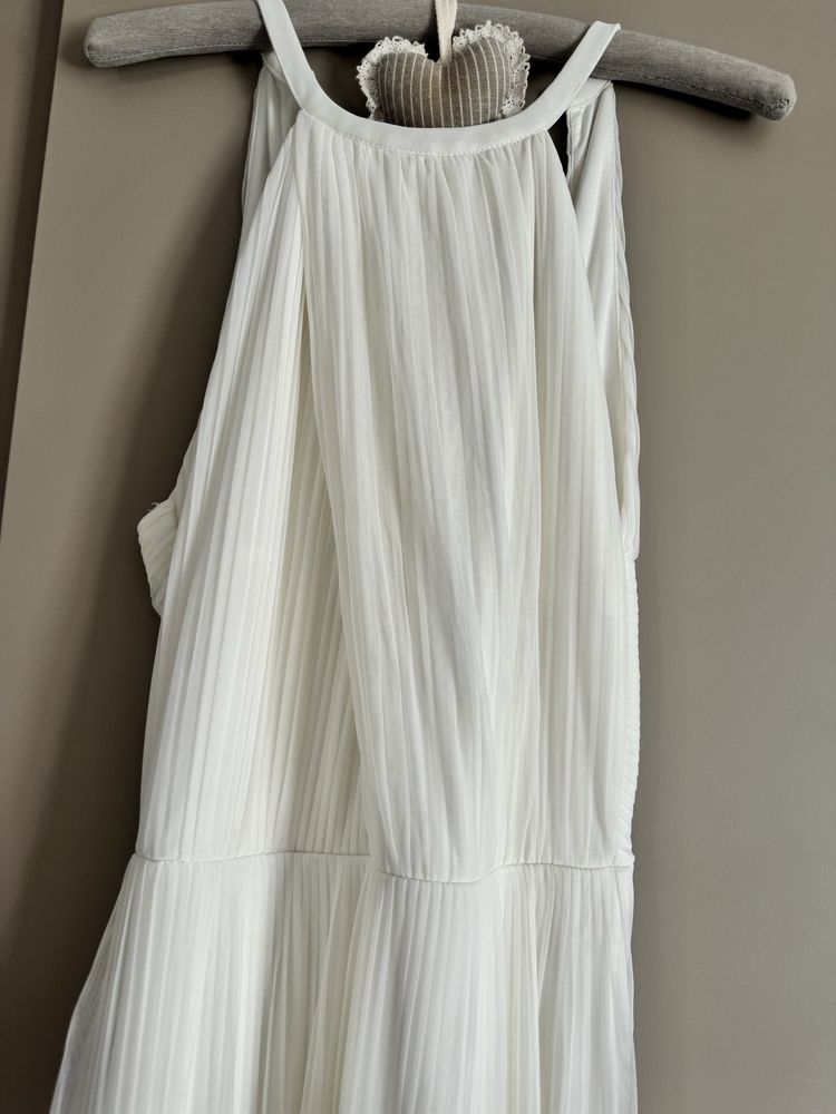 Suknia ślubna biała długa