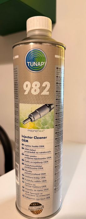 Preparat do czyszczenia wtryskiwaczy wtrysków diesel Tunap 982 950ml