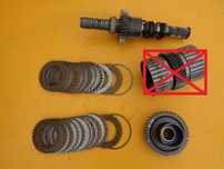Kosz sprzęgła wałek 36mm 46Z tryb ZF Case CS150 Steyr Fendt Deutz Fahr Same
