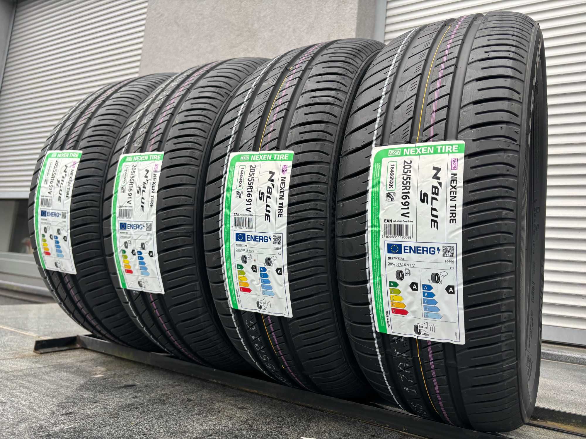 Letnia 205/55R16 Nexen N'BlueS 91V 2024r  Parametry A,A 69db ! gwar