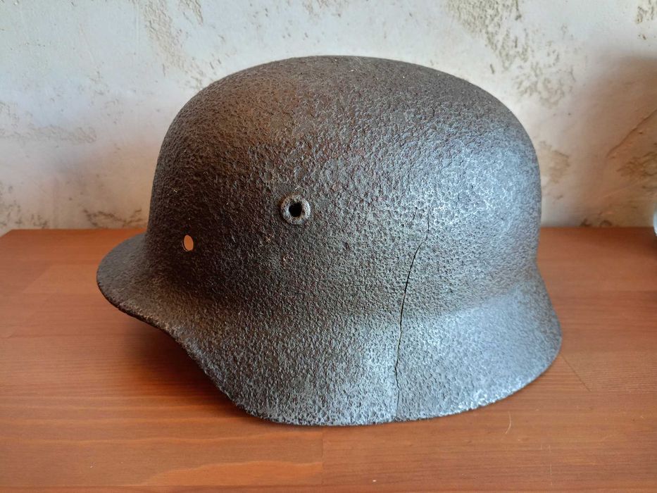 Hełm niemiecki M40 stahlhelm wykopek Wehrmacht rzesza antyk militaria