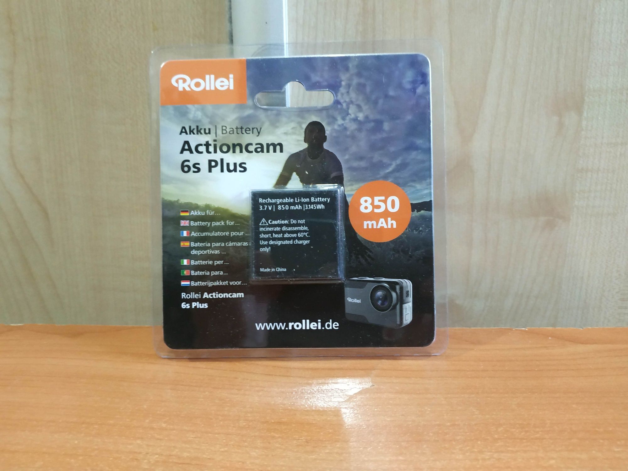 Батарея до екшн-камери action camera Rollei 6s