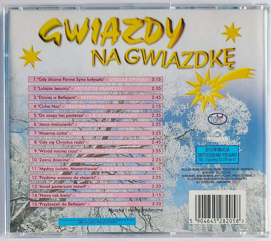 Kolędy Gwiazdy Na Gwiazdkę Magda Durecka Krzysztof Krawczyk