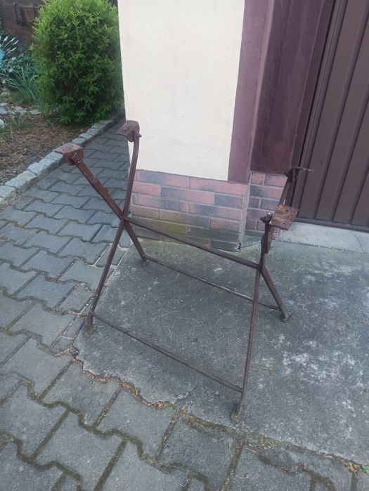 Metalowe nogi koziołki pod blat