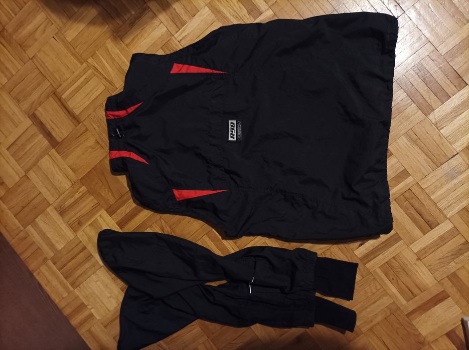 Bluza do biegania damskie Dobsom R90 2w1