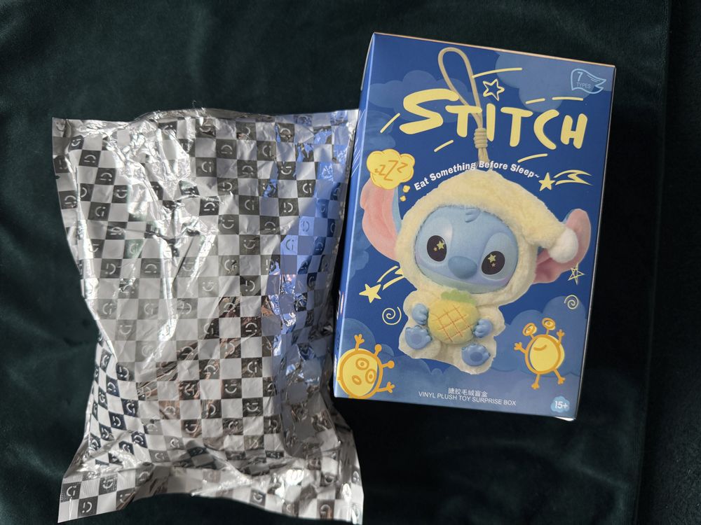 Stitch brelok pluszak, zawieszka jak labubu