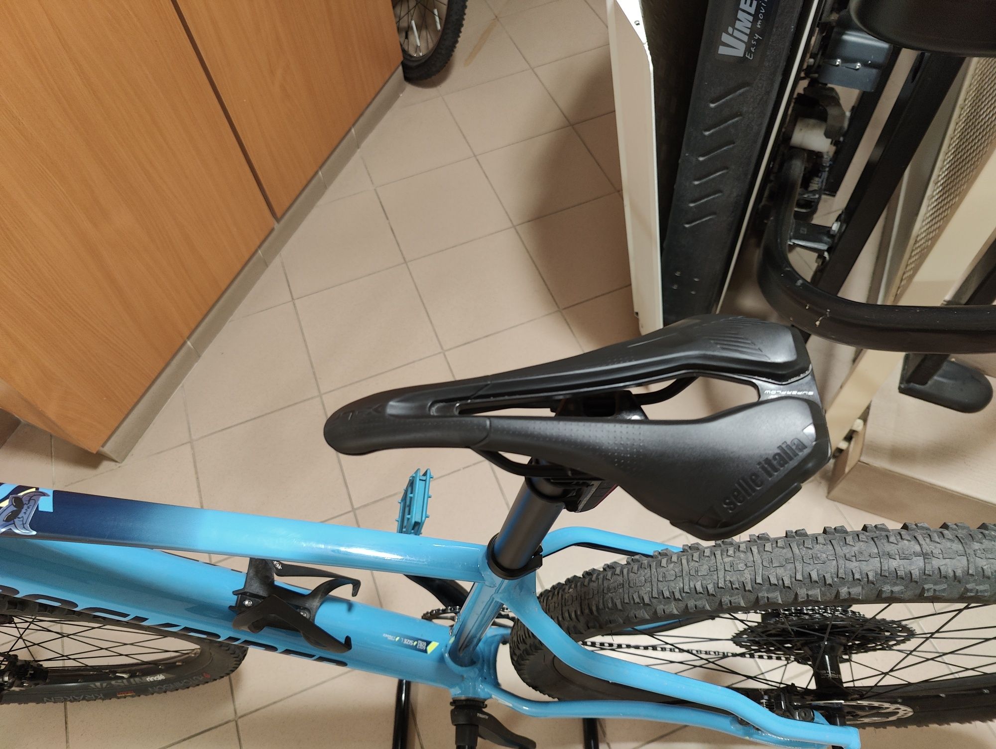 Rower MTB XC Decathlon rockrider xc500 niebieski XT GX Dartmoor 29"