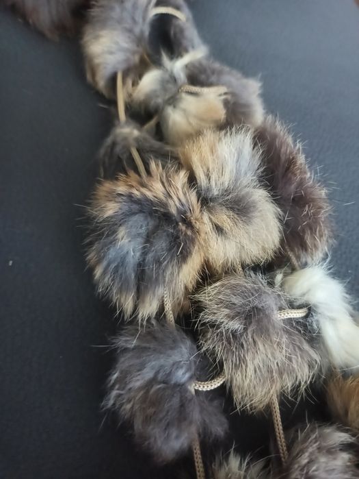 Szalik z futra naturalnego