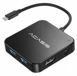 Hub USB Acasis adapter wieloportowy z 4K HDMI