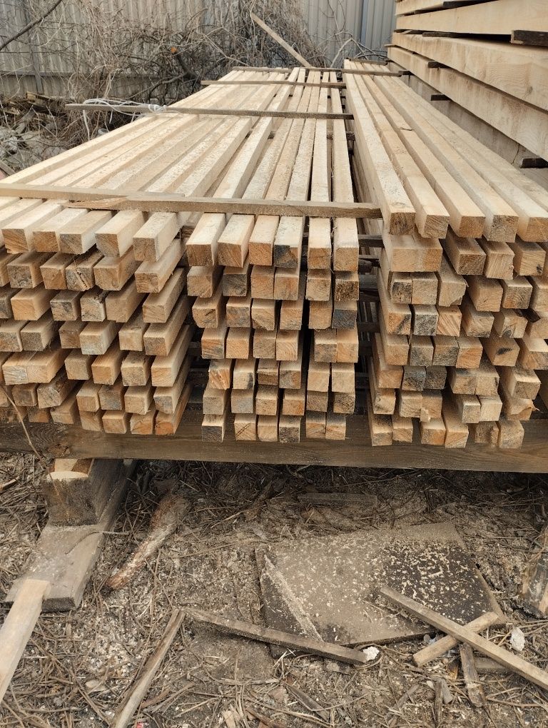 Брус дошка та крокви свіжопил сосна 50*250*6