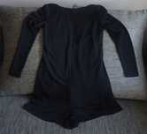 Kombinezon damski, elegancki, czarny, Zara, krótkie spodenki, XS,