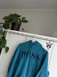 Bluza z kapturem logowana Hugo Boss