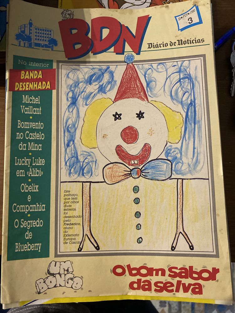 Revistas BD do jornal expresso - anos 90
