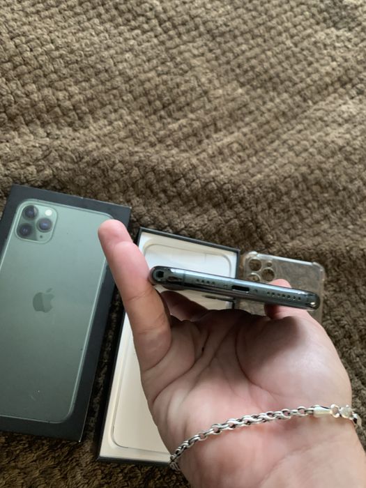 Iphone 11 Pro Max Midnight Green Apple Neverlock