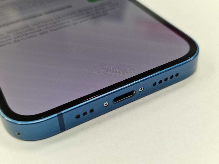 Iphone 13 256GB/ Blue/ Niebieski/ BAT 89%/ Grade A- + ładowarka