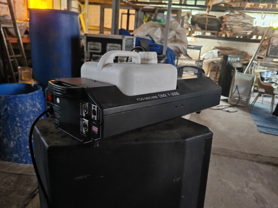 Dymiarka wytwórnica  dymu 3000w duża mocna nowa dmx krakow